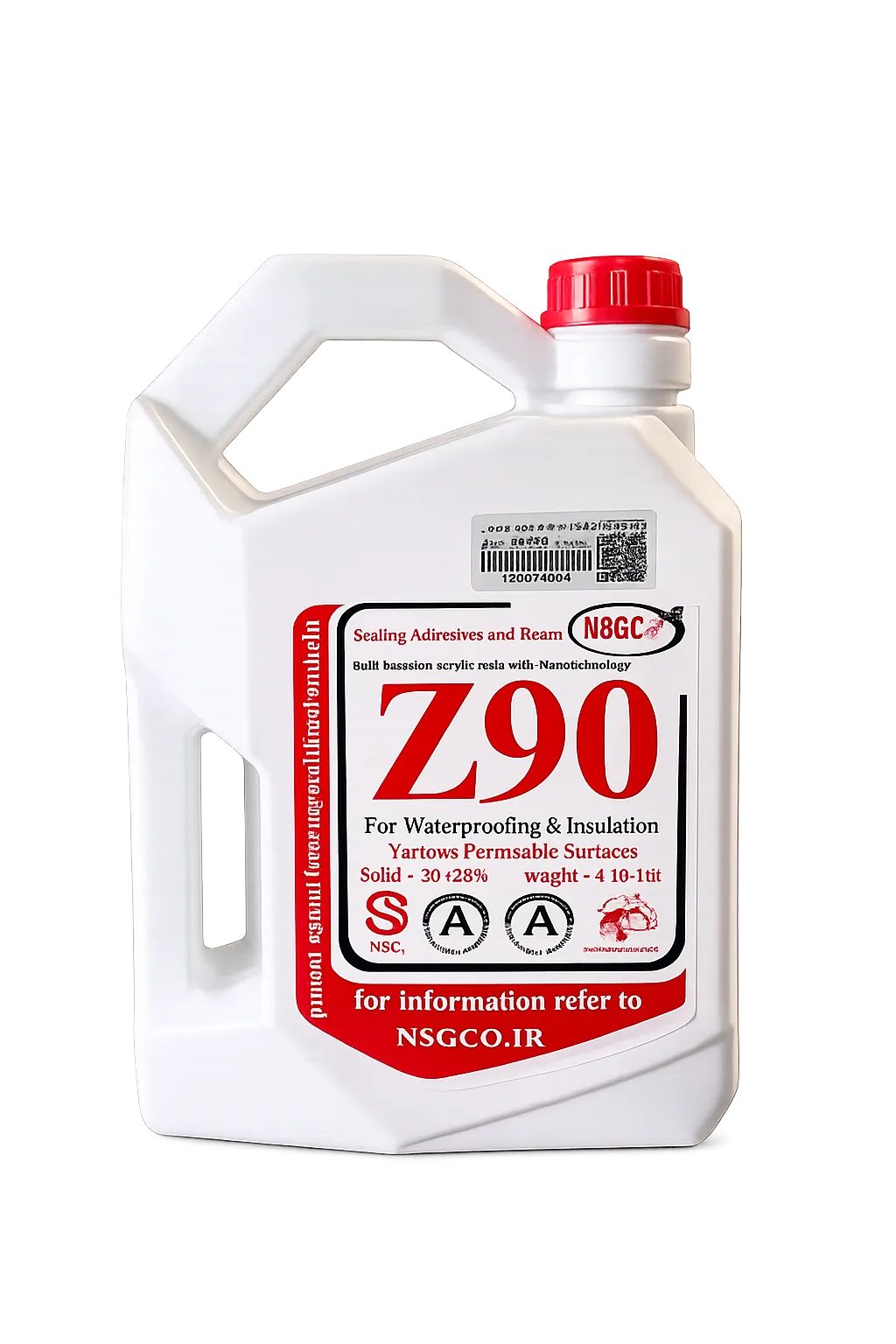 چسب آبندی Z90 حجم 4 کیلو